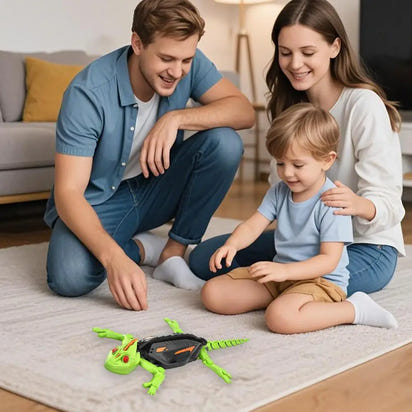Remote Control Wall Climbing Gecko Robot  Climbing Toy For Kids, Rechargeable Remote Control Toys Birthday Novelty Gift