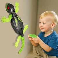 Remote Control Wall Climbing Gecko Robot  Climbing Toy For Kids, Rechargeable Remote Control Toys Birthday Novelty Gift